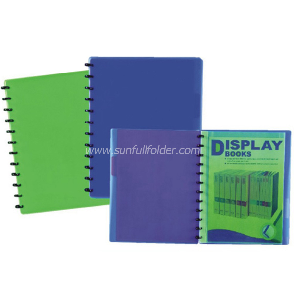 Refill Button Display Book W/Index Tab